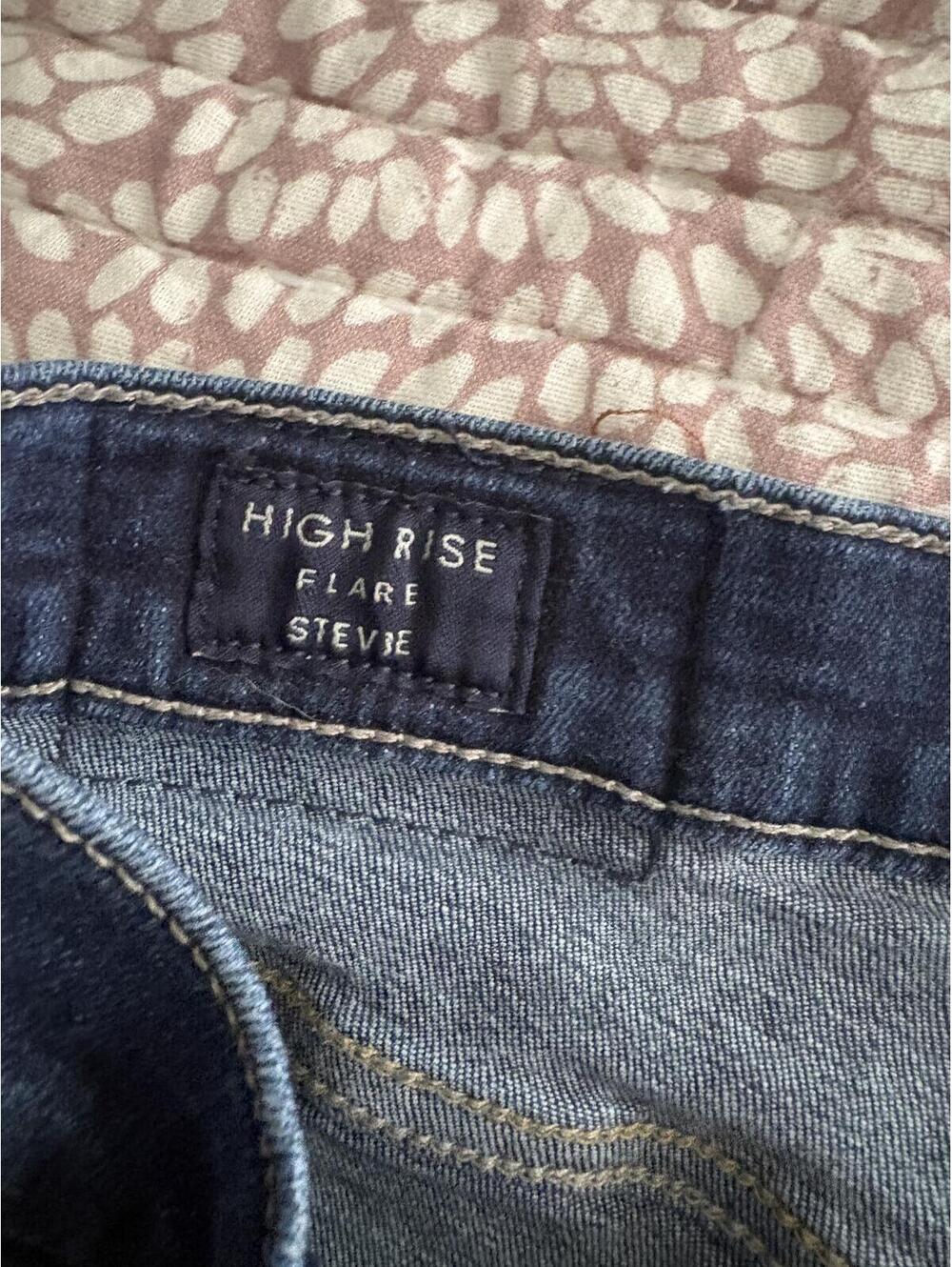Lucky Brand | Women’s Stevie High Rise Flare Dark Wash Denim Jeans Size 10/30 - Picture 7 of 8